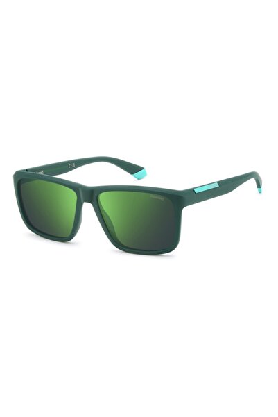 Polaroid Men’s sunglasses with polarised lenses: PLD 2164 S, blue-green