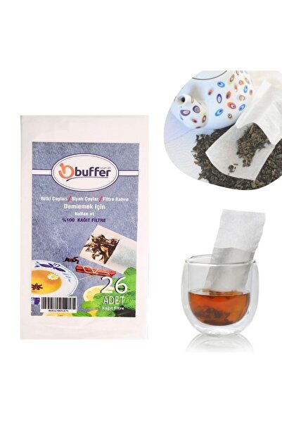 plentiful ®   26 Pieces of Practical Disposable Tea, Herbal Tea, Filter Coffe...