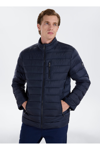 ALTINYILDIZ CLASSICS Lacivert Erkek Dik Yaka Mont ACE008271026
