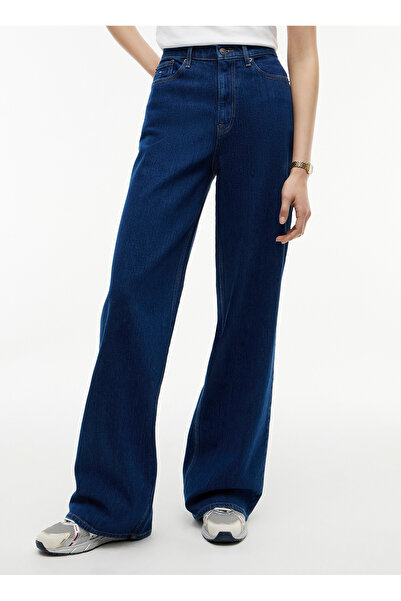 Tommy Jeans Mavi Kadın Denim Pantolon DW0DW224381BK