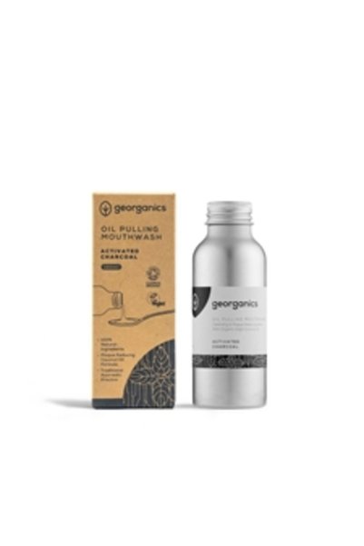 Georganics Apă de gură cu cărbune activ 100 ml