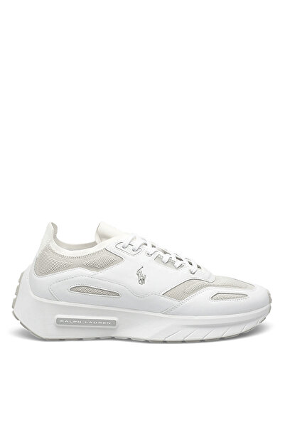 Polo Ralph Lauren Beyaz Erkek Sneaker BOERUM KNIT-SNEAKERS-LOW TOP LACE