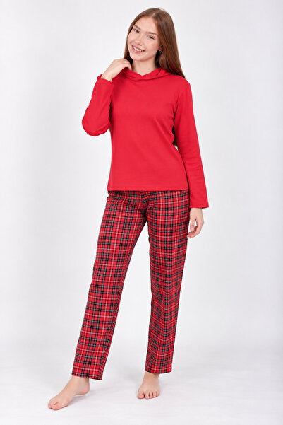 SGİ Women's Long Sleeve Interlock Fabric Hooded Tracksuit Set 100% Cotton