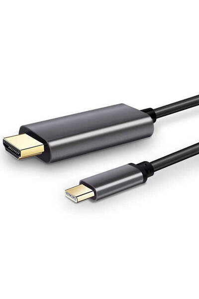 OEM Cablu de date USB-C la HDMI, 1,8 m - negru