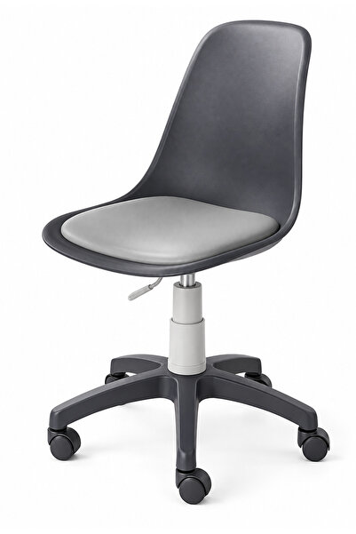 Moonra Home NOVA Antrasit Çalışma Sandalyesi-Ergonomik Ofis Koltuğu, Ayarlana...