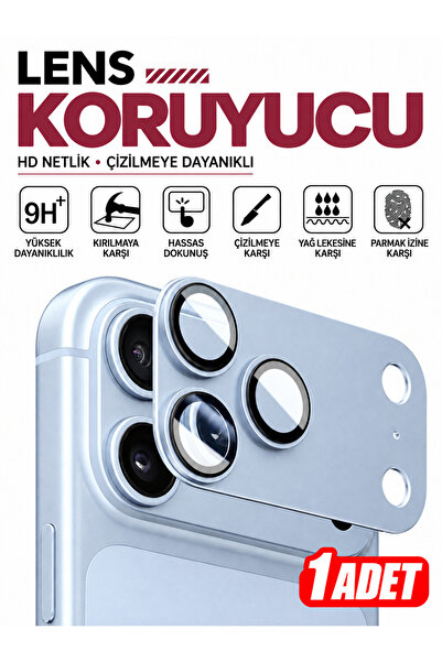 KVK PRİVACY iPhone 18 Pro Uyumlu Premium AR+AF Temperli Cam Tam Kaplama Kamer...