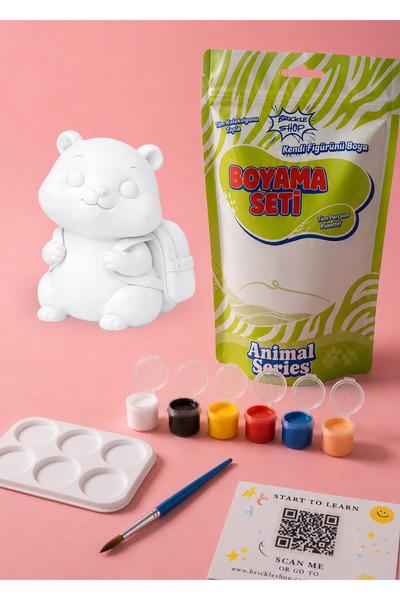 Kapibara Boyama Seti | Hobi ve Eğitici Aktivite İçin 3D Kapibara Boyama Seti | Animal Serisi