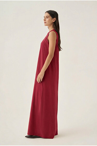 ALLDAY Cotton Crew Neck Stretch Fabric Sleeveless Undershirt Dress