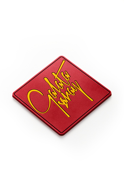 Galatasaray Handwritten Silicone Coasters (Set of 2) - Licensed Original
