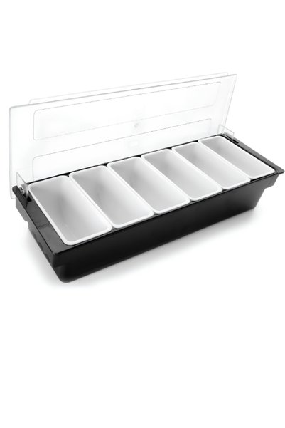 Holder 6-Compartment Condiment – 450 ml