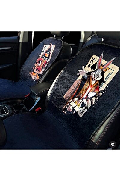 AutoKılıf Oto Koltuk Kılıfı Ön 2li Set - Airbag Uyumlu Süngerli Dijital Baskı...