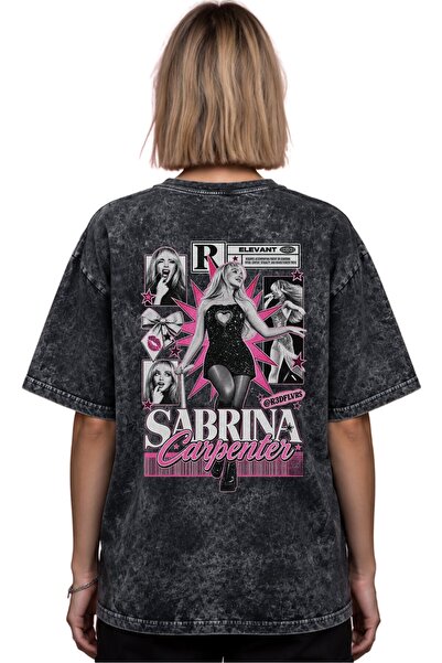 SEVBANO Μπλουζάκι Sabrina Carpenter Singer με στάμπα Unisex Oversize Vintage ...