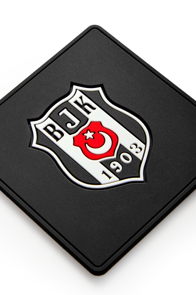 Beşiktaş Arma Silicone Coasters (Set of 2) - Licensed Original
