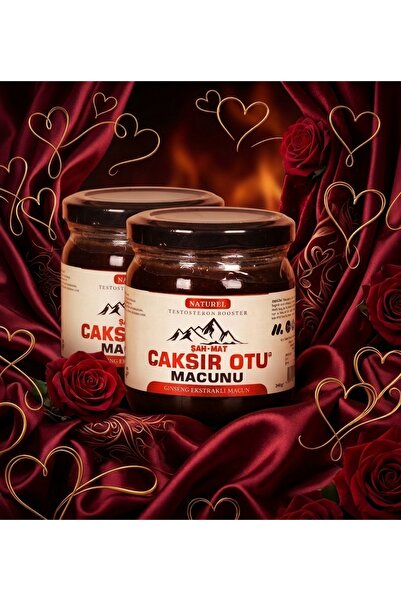 Şahmat 2 Adet Çakşır Otlu , Ginsengli , Tongkhat Ali , Erkeklere Özel Macun 240 GR x 2