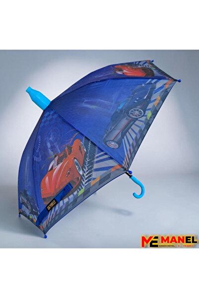 MANEL Premium Kalite Çocuk Şemsiyesi 8 Telli Kendinden Kılıflı / Farklı Figürler