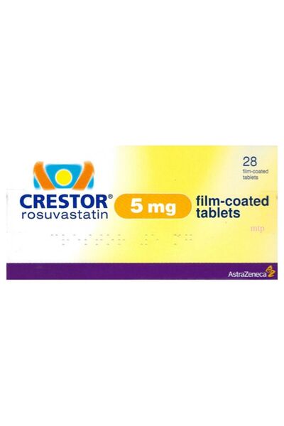 AstraZeneca Crestor 5mg Tablets 28's