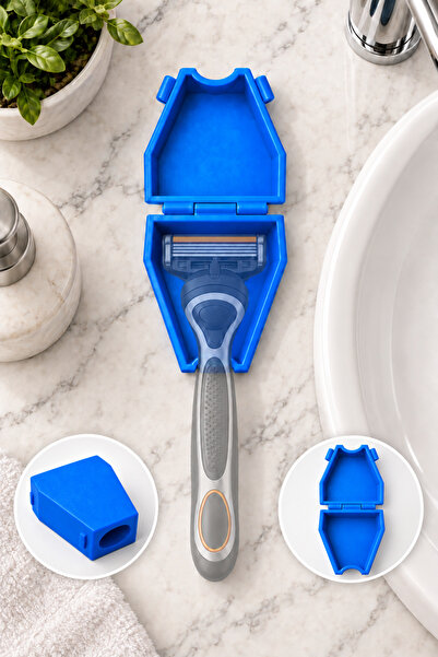 Boldy Portable Hygienic Razor Blade Protection and Storage Box - Razor Blade ...