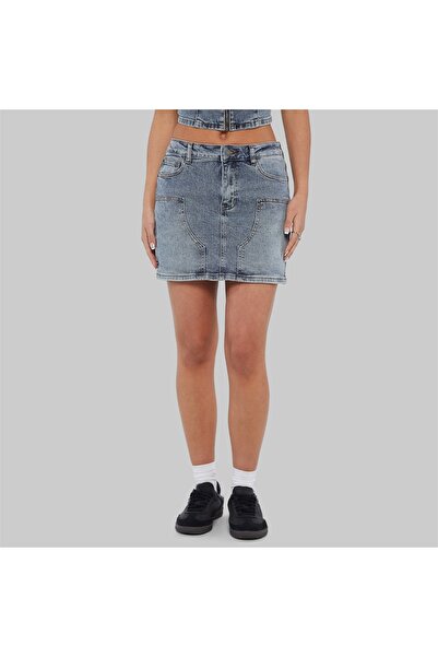 Guess Collection GUESS Originals Γυναικεία Τζιν Μίνι Φούστα