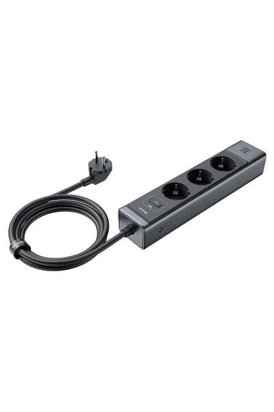 Mcdodo Πολύπριζο 6 σε 1 Σειρά Super Cube (CH-0620), Schuko, 2x Type-C, USB-A,...