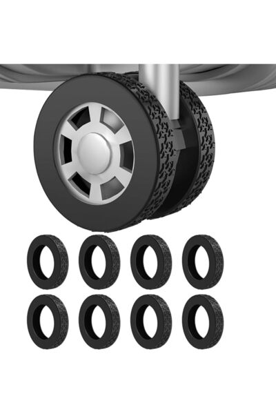 ASKIND 10 Pcs Luggage Wheel Protectors Covers for Suitcase Spinner Wheels, We...