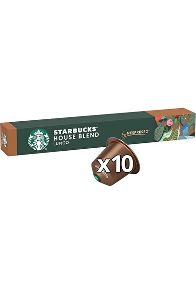 Starbucks كبسولات هاوس بليند لونجو من نسبرسو، 57 جرام