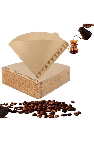 GoodTool 100 Piece Coffee Paper Filter V60, Disposable coffee filter paper, S...