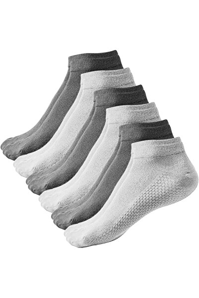 Dress Cici Stretch Cotton Low Cut Ankle Socks for Men, instep Mesh Summer Soc...