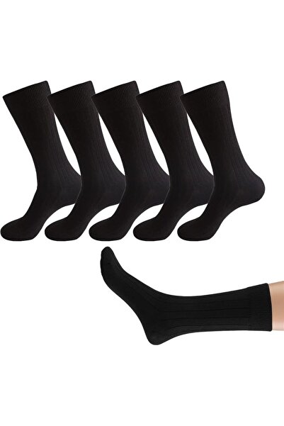 GoodTool 5 Pairs Men's Long Crew Socks, Athletic Socks, Men Casual Cotton Soc...