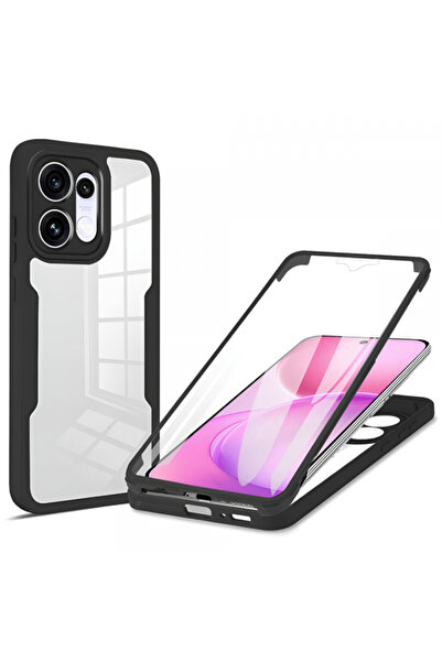 Techsuit Θήκη για Oppo Reno16 / Reno16 Pro, Techsuit, ColorVerse 360, Μαύρο