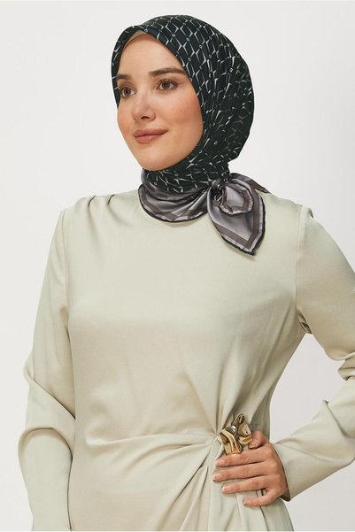 Alvina Eșarfă din twill 8671