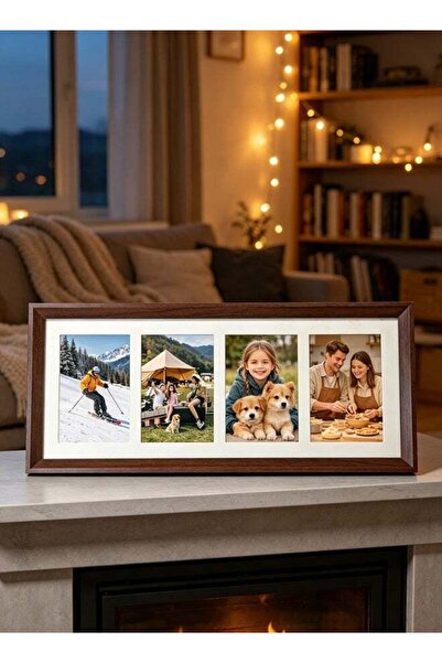 Generic Picture Frame, 3 Photo Collage Frame/4 Photo Collage Frame,for Horizo...
