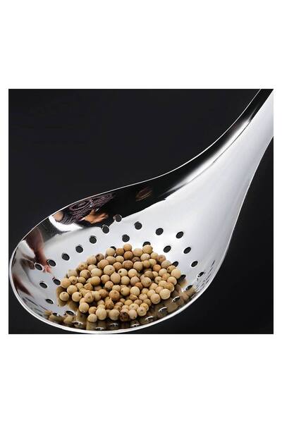 evimdeyokyok Stainless Steel Strainer Scoop (Colander)