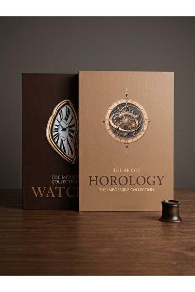 EMELİA HOME HOROLOGY-WATCHES -2 Lİ DEKORATİF KUTU