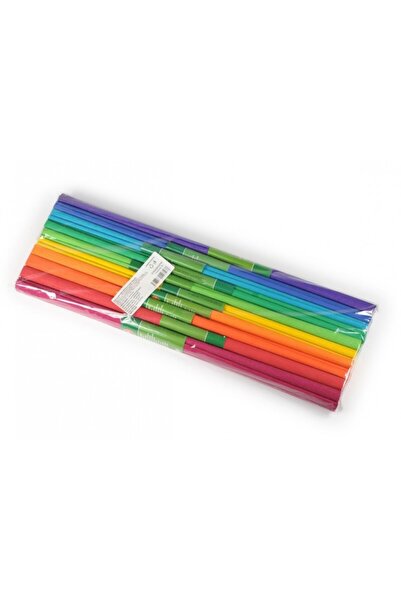 Koh-i Noor Set 2 x Hartie Creponata, 200 x 50 cm, 10 Culori Curcubeu