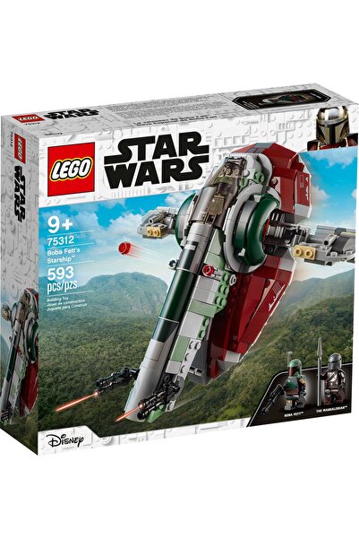 LEGO حرب النجوم ™   سفينة بوبا فيت الفضائية ™   مجموعة بناء 75312 (593 قطعة)