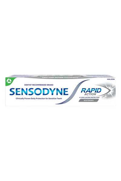 Sensodyne Rapid Action Whitening Toothpaste 75 ml