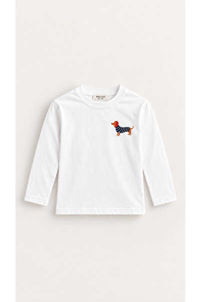 Milo Sol Milo+Sol Sailor Pup Uzun Kollu Basic Tişört