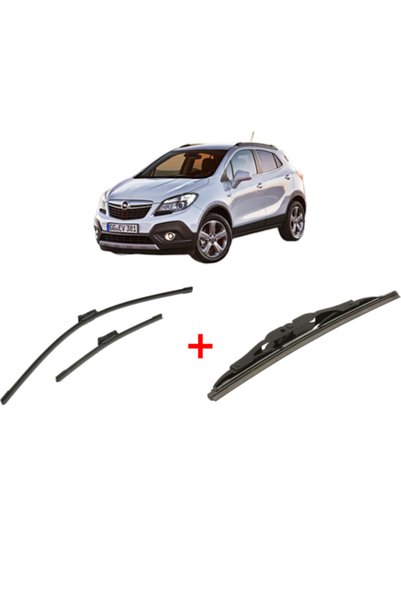 Bosch Set of 3 wipers OPEL MOKKA / MOKKA X (J13) 2012 - 2019, for windshield ...