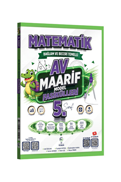 Av Akıllı Versiyon Yayınları Av Yayınları 5. Sınıf Matematik Maarif Model Fas...