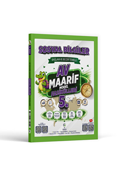 Av Akıllı Versiyon Yayınları Av Yayınları 5. Sınıf Sosyal Bilgiler Maarif Mod...