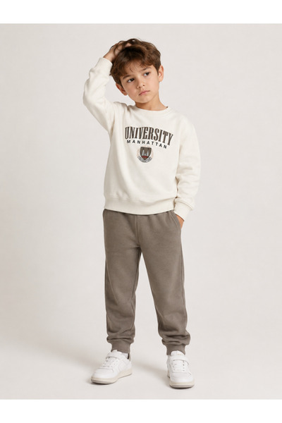 Victor and Jane Boys’ Graphic Sweatshirt and Jogger Pants Set
