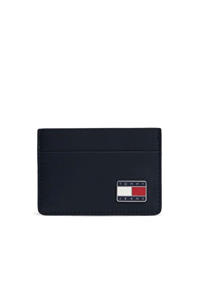 Tommy Hilfiger HERITAGE DERİ KARTLIK LACİVERT AM0AM14631-C1G