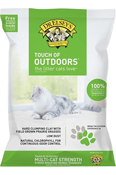 Dr. Elsey's Premium Touch Of Outdoors Cat Litter - Scented (8KG)