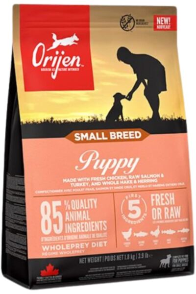 Orijen Puppy Dry Food Chicken Turkey & Fish Small Breed 1.8kg