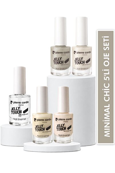 Pierre Cardin Minimal Chic 5'li Set Oje Seti