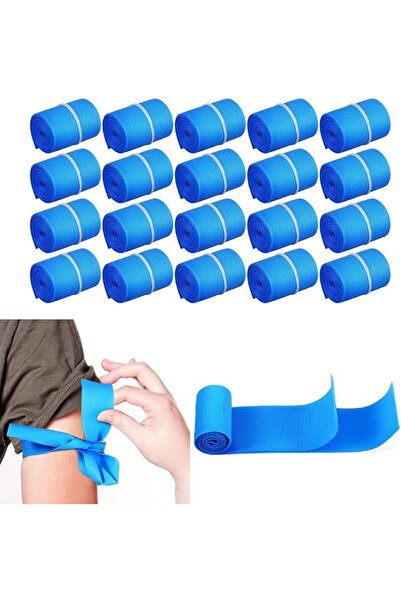 AZONEE رباط ضاغط، رباط ضاغط مرن للاستخدام الخارجي يمكن التخلص منه، شريط طبي م...