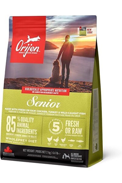 Orijen Dog Dry Food Chicken Turkey Fish Senior - 2 Kg