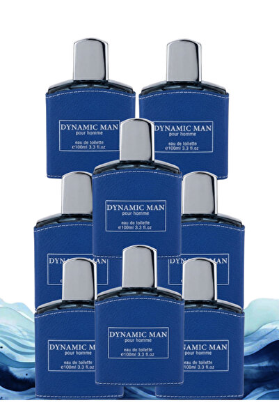 BIG OCEAN 8 Pieces Dynamic Man Pour Homme Perfume 100ML