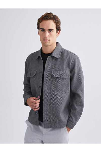LC Waikiki سترة قميص رجالية بأكمام طويلة من Vizyon New Season Regular Fit
