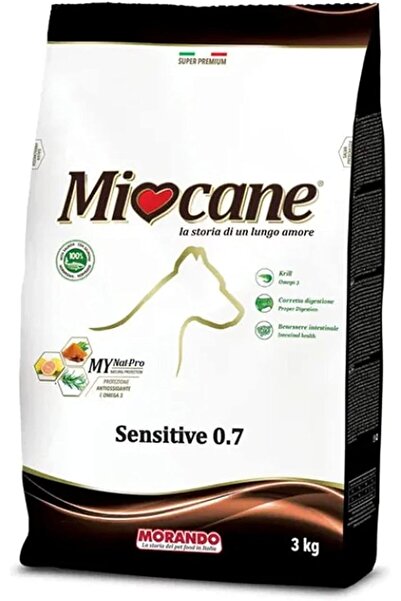 MORANDO Miocane Complete Dry Food With Salmon For Sensitive Stomach For 3Kg A...